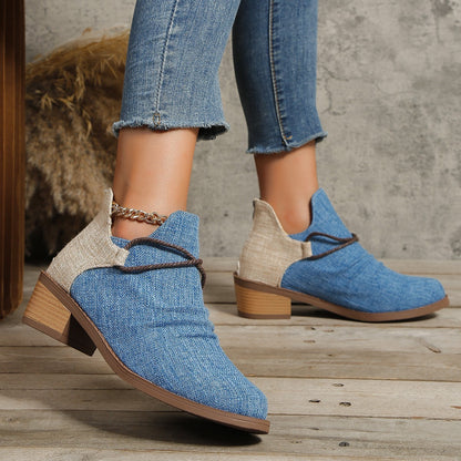 Bottines style Sauvages