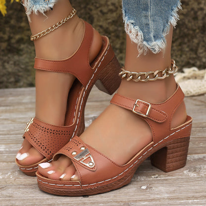 Sandales à talons