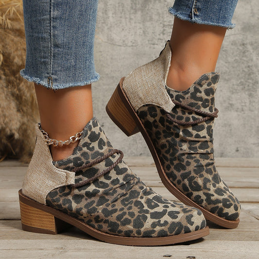Bottines style Sauvages