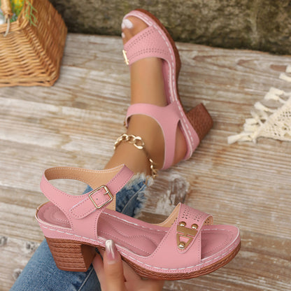 Sandales à talons