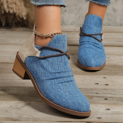 Bottines style Sauvages