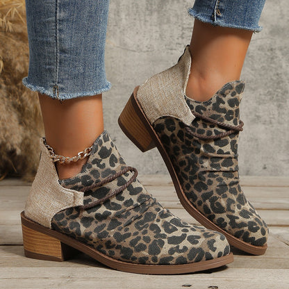 Bottines style Sauvages
